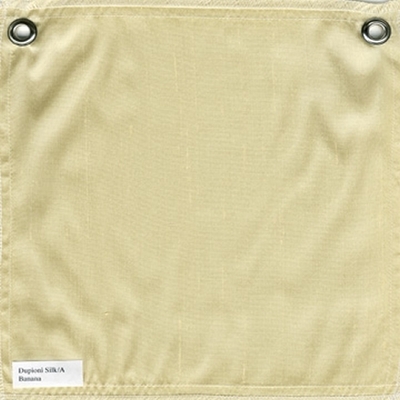 Dupioni Silk Banana (Grade A)
