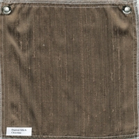 Dupioni Silk Chocolate (Grade A)