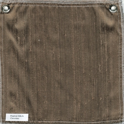 Dupioni Silk Chocolate (Grade A)