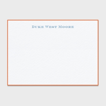 DWM Monogram Personalized Kids Stationery