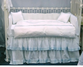 East Hampton Crib Bedding (Custom Colors Available) (Contact Us for Pricing)