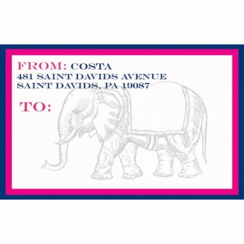 elephant collection stickers