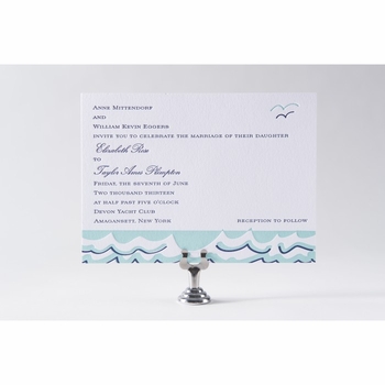 elizabeth & taylor wedding card