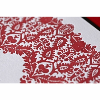 ellis & andrew wedding invitation