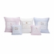 embroidered butterfly baby pillow