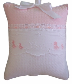 embroidered ducks crib bedding by blauen