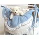 embroidered sailboats crib bedding by blauen