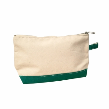 emerald personalized makeup bag