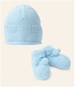 Emile-Et-Rose Baby Hat and Bootie Gift Set