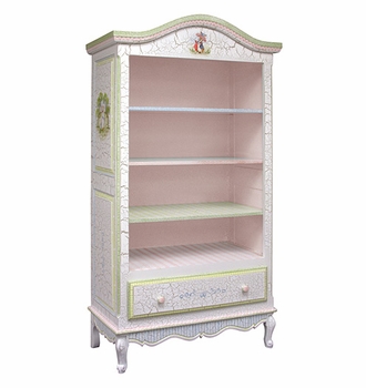 enchanted forest tall french bookcase