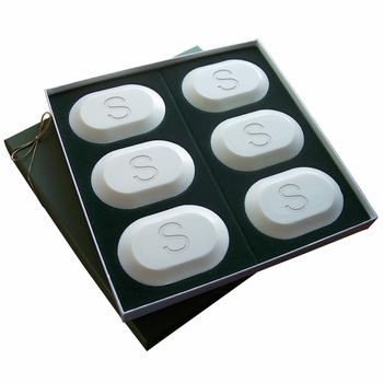Endless Lather Personalized Gift Soaps (Set of 12) : Single Initial