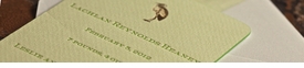 engraved baby announcements