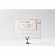 engraved ribbon baby announcement - margaret leigh