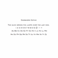 engravers gothic