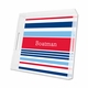 espadrille nautical lucite tray - square