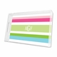 espadrille preppy lucite tray - large