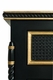 evan chest - black with gold gilding trim-out