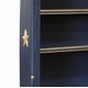 evan desk and hutch w/star molding