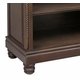 evan open bookcase