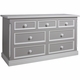 evan seven drawer dresser - dior grey