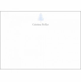 Evergreen Tree Social Stationery