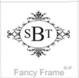 soundview millworks monograms and frames fancy frame