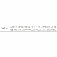 fiddlestix font