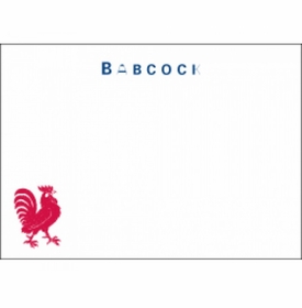 Fighting Cock Enclosure Card