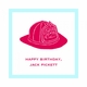 Firehat Birthday Gifts Sticker