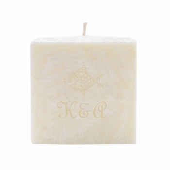 fish wax candle