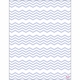 Flat Print Baby Announcement - Baby Waves Blue