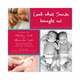 Flat Print Baby Announcement - Candy Stripe