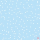 Flat Print Baby Announcement - Darling Dots Blue