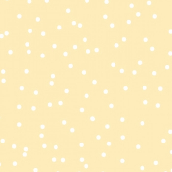 Flat Print Baby Announcement - Darling Dots Yellow