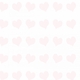 flat print baby announcement - happy hearts pink