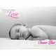 flat print baby announcement - photo love pink