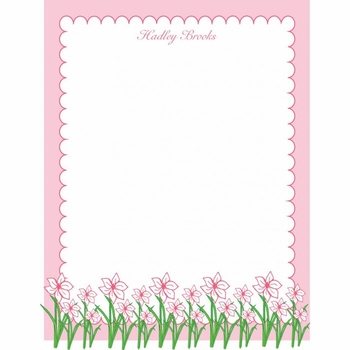 Flat Print Baby Announcement - Spring Garden