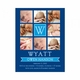 Flat Print Baby Announcement - Window Panes Blue