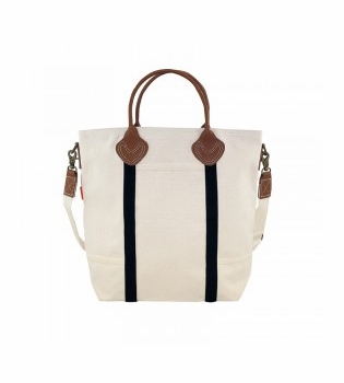 Flight Bag - Natural/Black