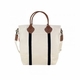 Flight Bag - Natural/Black