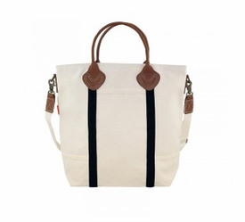 flight bag - natural/black
