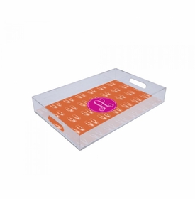 flip flops lucite tray