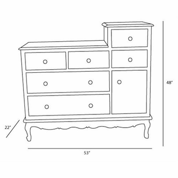 French Changer (Versailles Blue - Moulding)