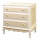 French Chest (Two Color Finish), Floret Knobs