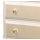 French Chest (Two Color Finish), Floret Knobs