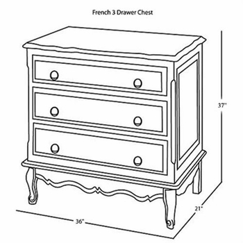 French Chest (Versailles Finish)