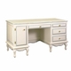 French Computer Desk (Linen with Bella Skylight)