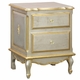 french night table (silver with gold gilding)