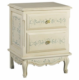 French Night Table (Toile)
