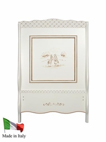 french panel crib 'petit-moi' bunnies